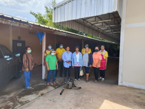 วันจันทร์ที่ 30 มิถุนายน พ.ศ. 2568 งานบริหารงานสาธารณสุข ฝ่ายอำนวยการ สำนักปลัด เทศบาลเมืองเทพวงศา ลงพื้นที่ร่วมกับ อาสาสมัครสาธารณสุขประจำหมู่บ้าน (อสม.) เพื่อพ่นหมอกควันควบคุมโรคไข้เลือดออก