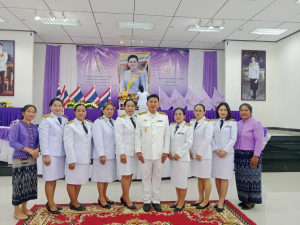 พิธีทำบุญตักบาตรถวายพระราชกุศล เนื่องในโอกาสวันเฉลิมพระชนมพรรษา สมเด็จพระนางเจ้าฯ พระบรมราชินี