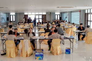 ศูนย์ประสานงานการเลือกตั้งประจำเทศบาลเมืองเทพวงศา  จัดการรับสมัครรับเลือกตั้งสมาชิกสภาเทศบาลเมืองเทพวงศา และนายกเทศมนตรีเมืองเทพวงศา