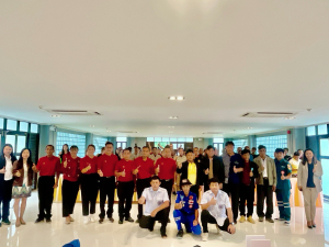 นายกเทศมนตรีเมืองเทพวงศา พร้อมคณะฯ ร่วมต้อนรับและพบปะ คณะศึกษาดูงาน จากองค์การบริหารส่วนตำบลโนนสมบูรณ์ อำเภอเดชอุดม จังหวัดอุบลราชธานี