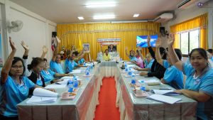 ประชาสัมพันธ์ ในการลดละเลิกใช้ถุงพลาสติกและกล่องโฟมบรรจุอาหาร