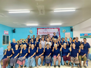 โรงเรียนผู้สูงอายุเทศบาลเมืองเทพวงศา  ประจำวันศุกร์ที่ 18 เมษายน พ.ศ.2568