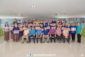 กิจกรรมมอบเกียรติบัตรให้แก่ผู้สำเร็จการศึกษานักเรียนโรงเรียนผู้สูงอายุเทศบาลเมืองเทพวงศา รุ่นที่ 8/2568