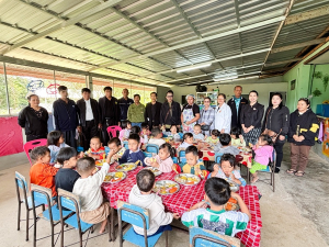 ลงพื้นที่นิเทศตรวจเยี่ยม ศูนย์พัฒนาเด็กเล็กวัดประชาเกษม บ้านโนนเตาถ่าน