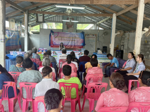 โครงการพระราชดำริด้านงานสาธารณสุข ประจำปีงบประมาณ พ.ศ.2568 โครงการอบรมหมอหมู่บ้านในพระราชประสงค์การพัฒนาระบบสุขาภิบาลในโรงเรียนและชุมชน