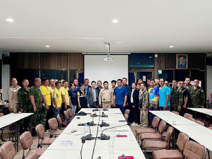 &ldquo;โครงการเสริมสร้างความมั่นคงเชิงพื้นที่ตามลำแม่น้ำ ของจังหวัดอุบลราชธานี&rdquo; จัดโดย หน่วยเรือรักษาความสงบเรียบร้อยตามลำแม่น้ำโขง เขตอุบลราชธานี