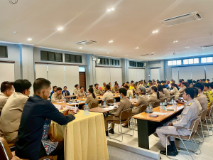 การประชุมประจำเดือนพนักงานเทศบาลเมืองเทพวงศา