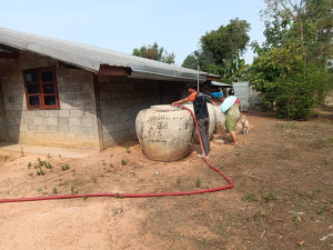 งานป้องกันและบรรเทาสาธารณภัย ลงพื้นที่แก้ปัญหาภัยแล้ง