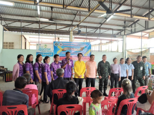 โครงการพระราชดำริด้านงานสาธารณสุข/โครงการอบรมหมอหมู่บ้านในพระราชประสงค์การพัฒนาระบบสุขาภิบาลในโรงเรียนและชุมชน ประจำปีงบประมาณ พ.ศ. 2568 ณ ศาลาประชาคมบ้านสามแยกถ้ำเสือ